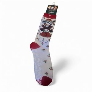 Vintage 1997 Snowden Snowman Socks – NWT| Women’s Size 9–11 | No-Slip Bottoms